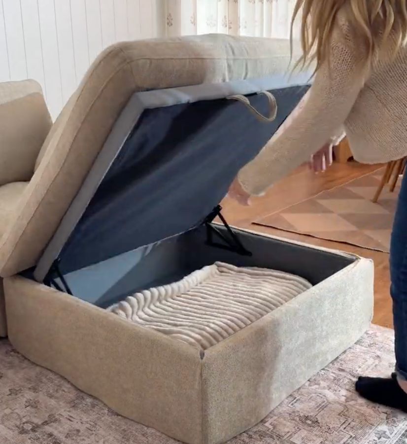Customer sofa
