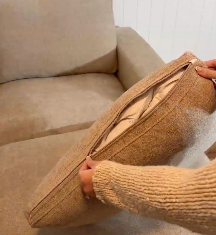 Customer sofa