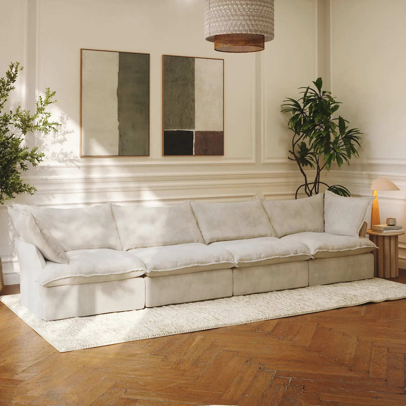 Modern luxury sofa